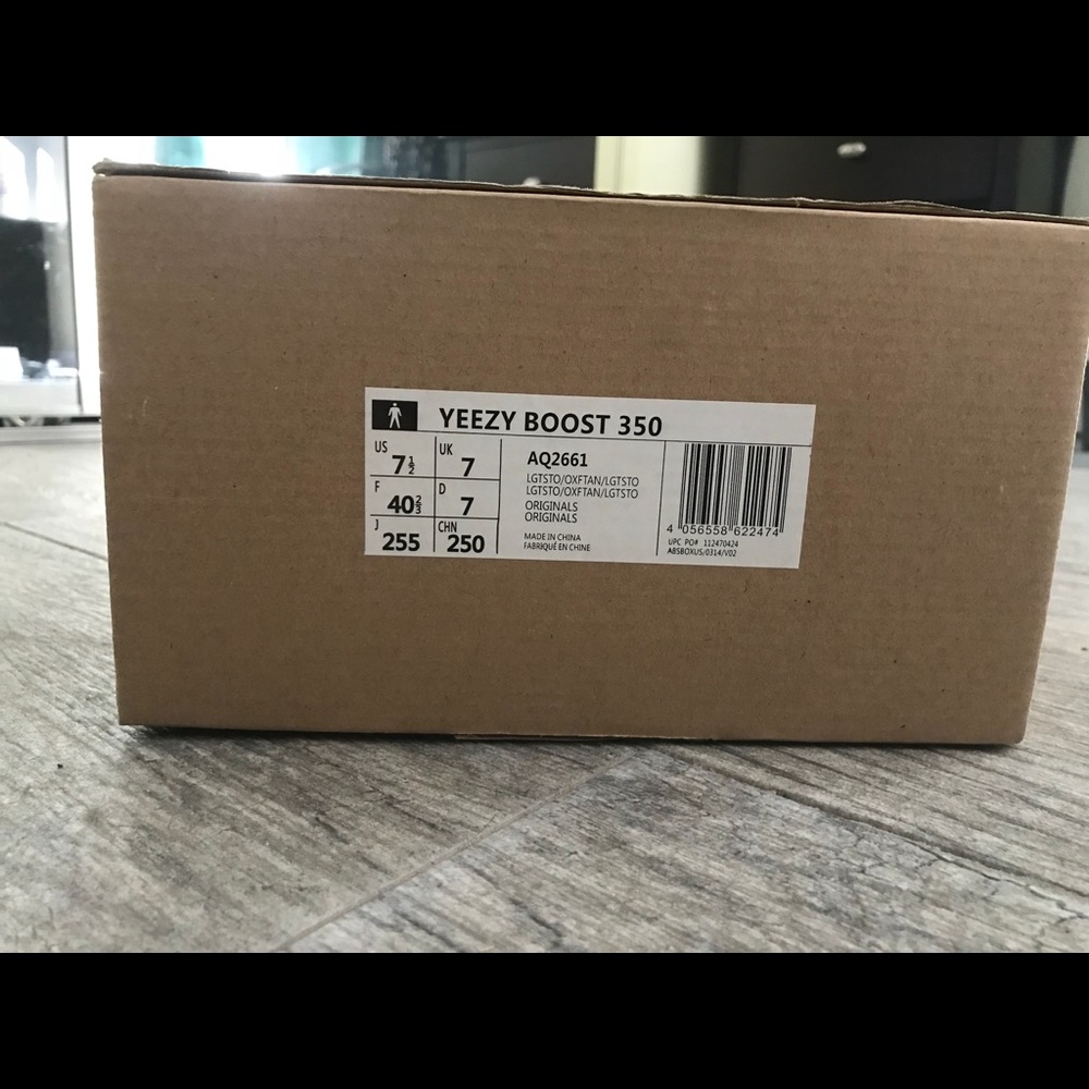 YEEZY BOOST 350 OXFORD TAN UNISEX